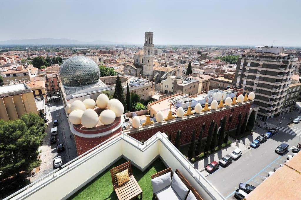 Апартаменты Atico Frente Al Museo Dali Фигерас Экстерьер фото